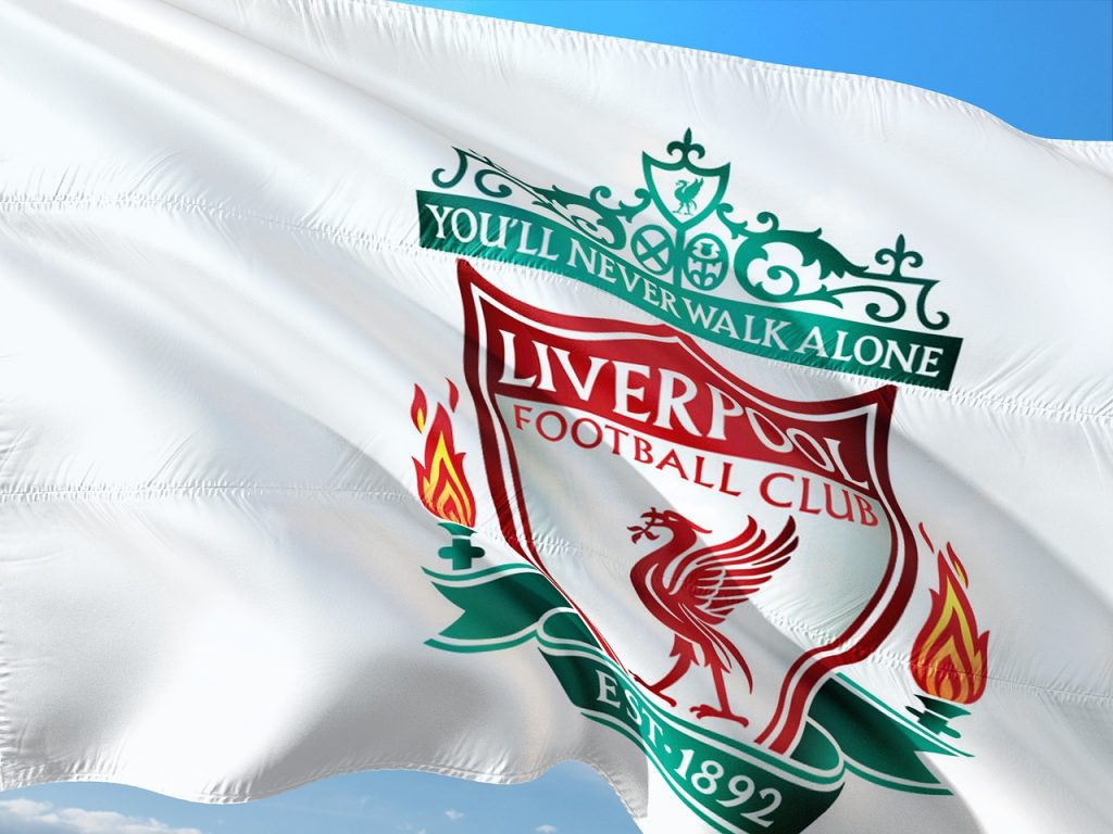 FC Liverpool Flagge