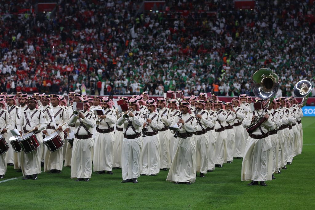 WM 2022 Eröffnungsspiel im Al Bayt Stadium in Katar